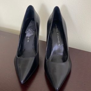 Marc Fisher black stiletto heels